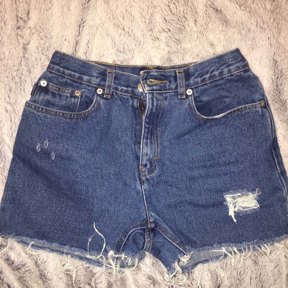 vintage mom jean shorts